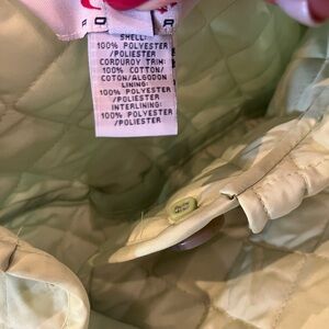 Roper Green Puffer Jacket Lightweight Nylon